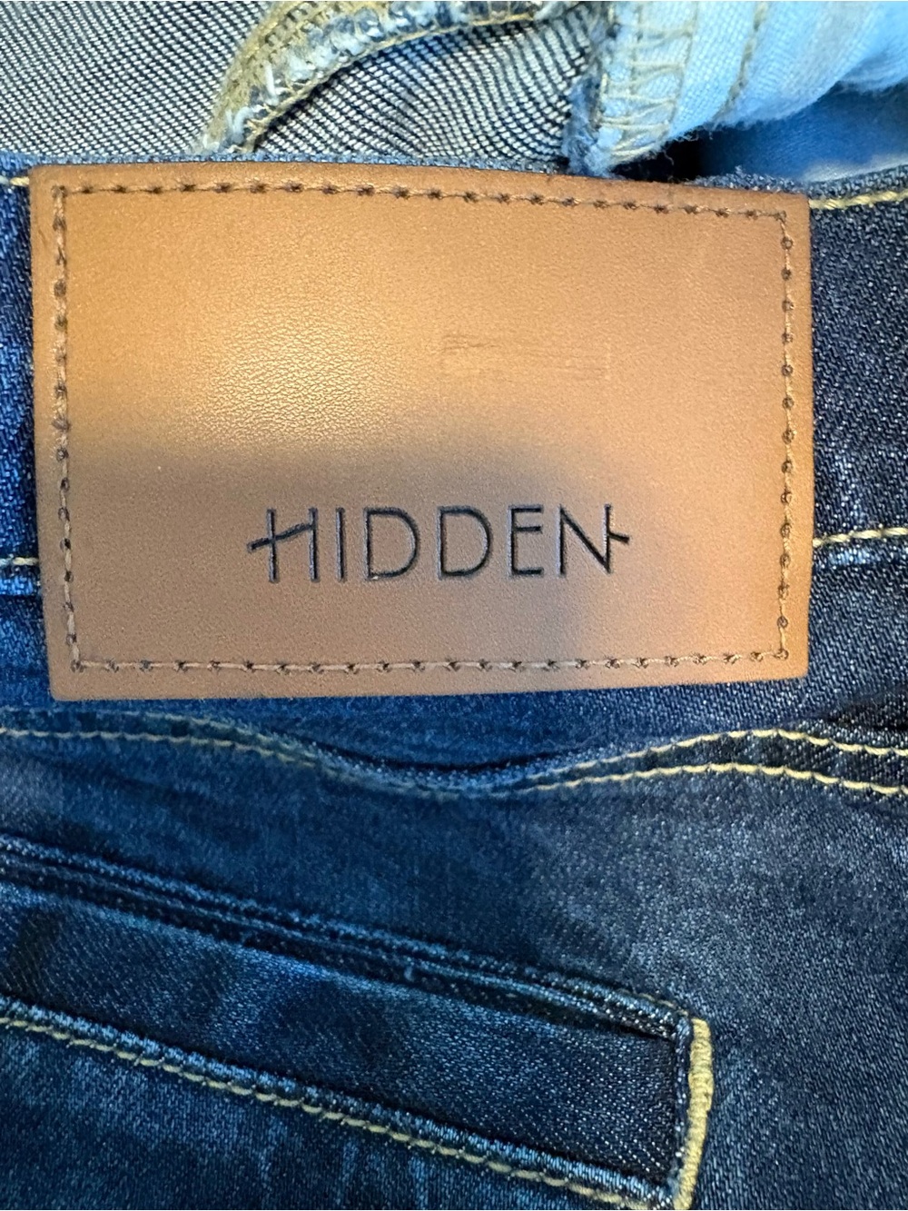 Women’s Hidden brand Dark Blue Jeans - Classic Denim